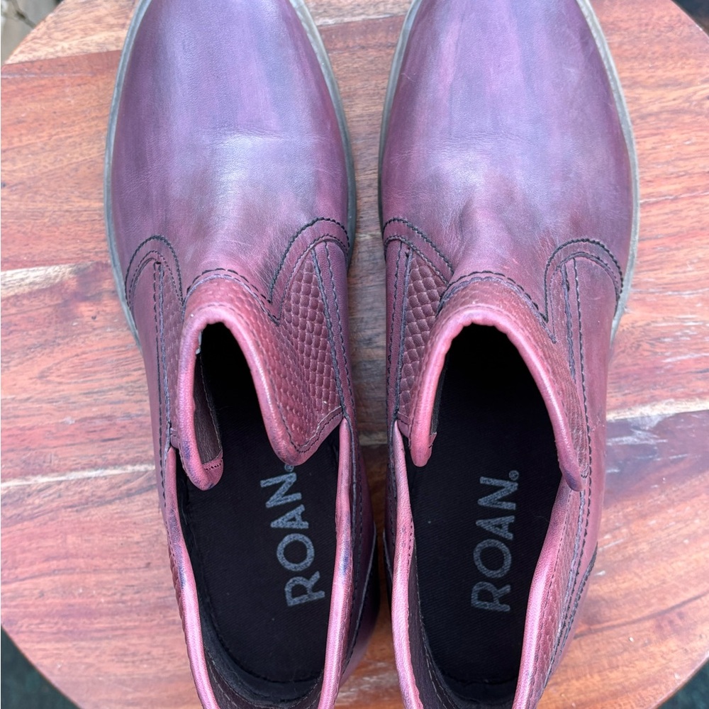 Roan Size 9.5 Women's Leather Ankle Boots. Very Soft Leather! - Picture 8 of 10